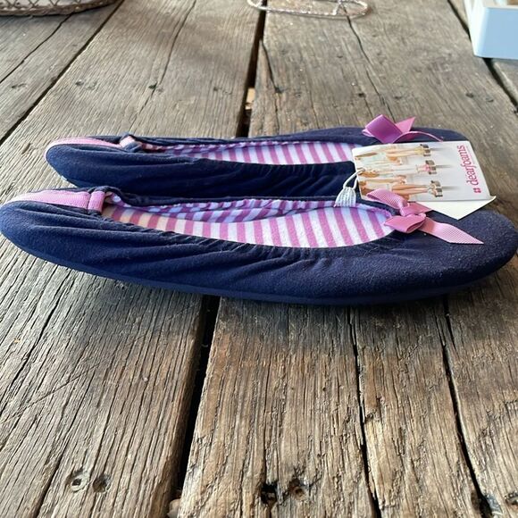 NWT Dearfoams Cushioned Slip Resistant Slippers Size XL - Picture 6 of 6